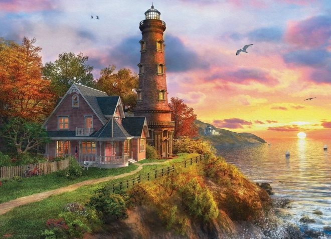 Puzzel Oude vuurtoren 1000 stukjes