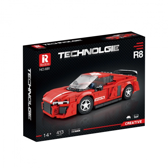 Bouwpakket Reobrix 681 Sportauto 413 stukken