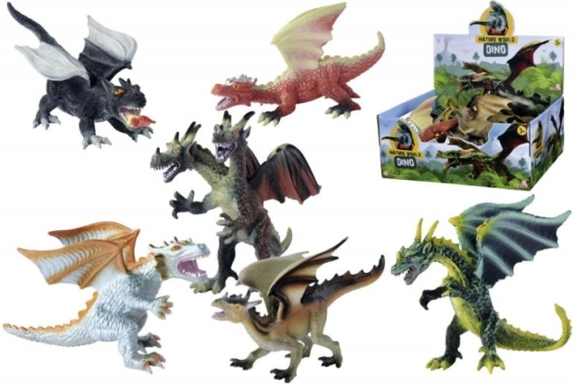 Realistische drakenfiguren 18-20 cm