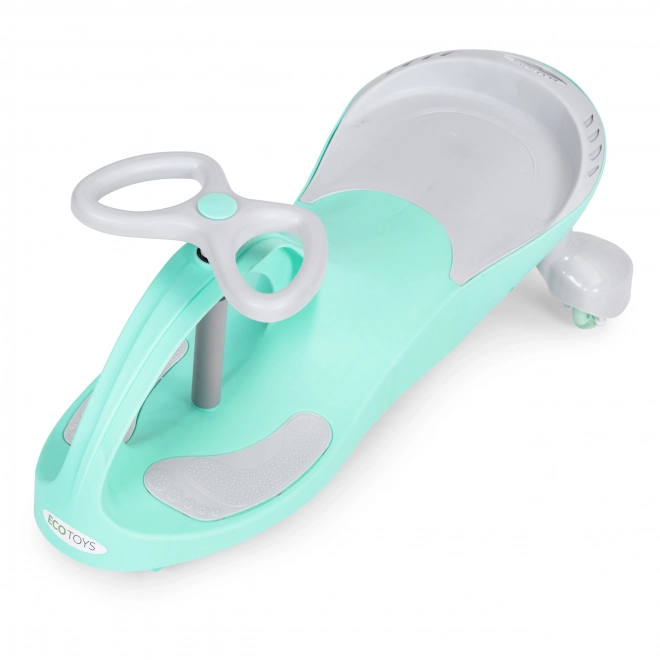 Wiggle Car met lichtgevende wielen groen ECOTOYS