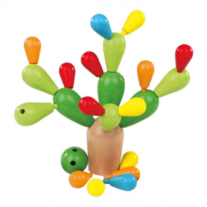 Bino Houten Balans Spel Cactus