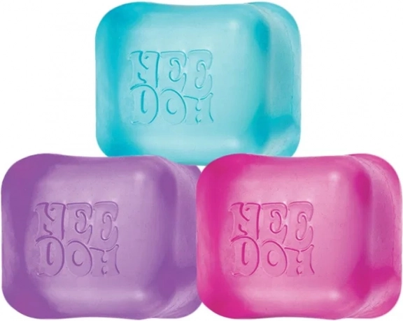 Schylling NeeDoh zachte kubus Teenie Nice Ice Baby