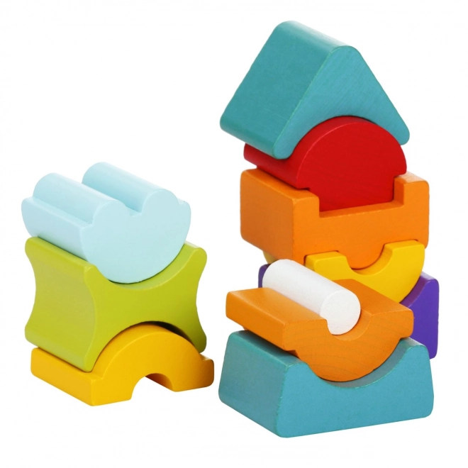 CUBIKA 12862 Balancerende toren IX - houten puzzel 11 stukken