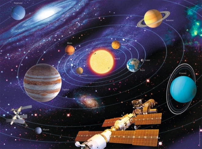 Ravensburger Puzzel Zonnestelsel 500 stukjes