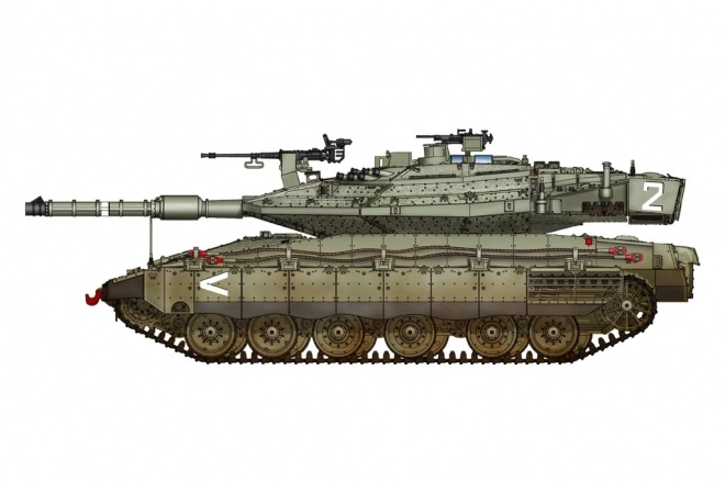 Model Israëlische tank Merkava Mk IV