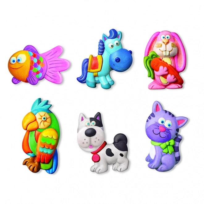 Productie en schilderen - knuffels