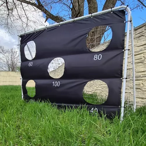 Voetbaldoel en trainingsdoek Trizand