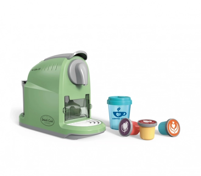 Groene koffiezetapparaat