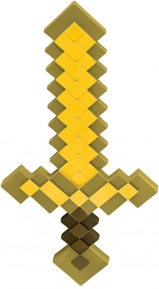 gouden Minecraft-zwaard voor kinderen 52 cm