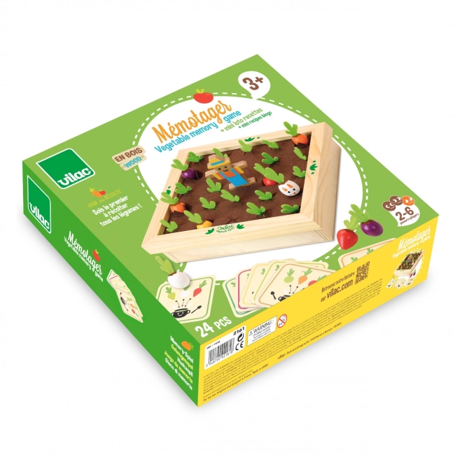 Didactisch spel Vilac - Tuin oogsten
