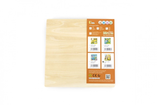 Houten puzzel - huisdieren