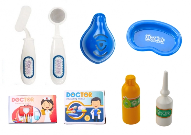 Kleine dokterspeelset 15 stuks