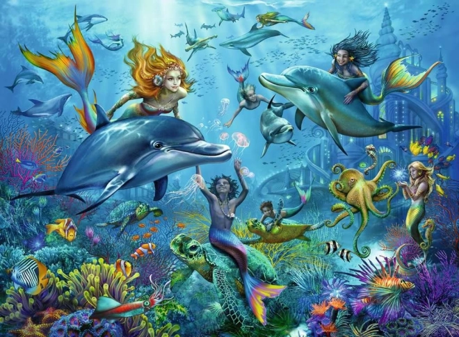 Ravensburger puzzel Onderwateravontuur XXL 100 stukjes