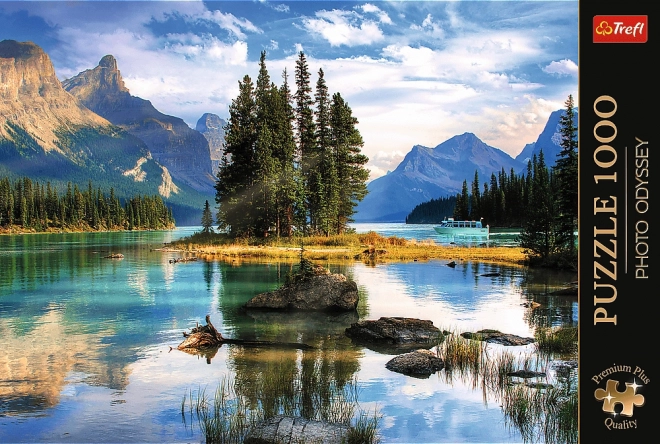TREFL Puzzel Premium Plus Photo Odyssey: Spirit Island, Canada 1000 stukjes