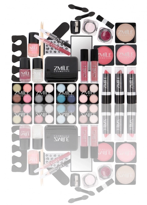 Cosmetische koffer Acrylic - 42 stuks