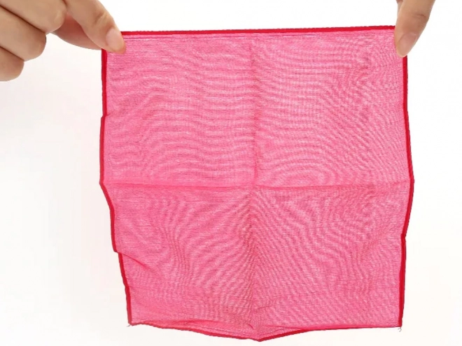 Goocheltruc verdwijnende zakdoek met vinger GR0694