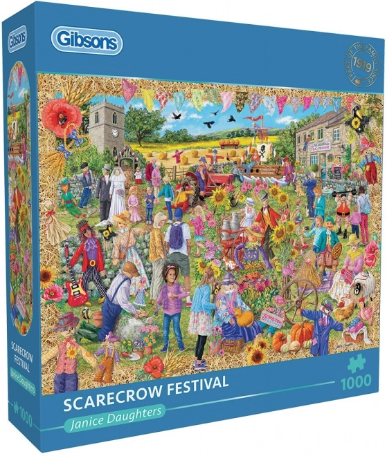 Puzzelfestival vogelschrik 1000 stukjes