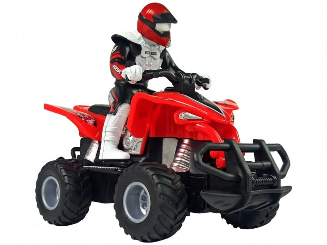Draadloos bestuurbare rode 27 Mhz 1:16 batterij quad