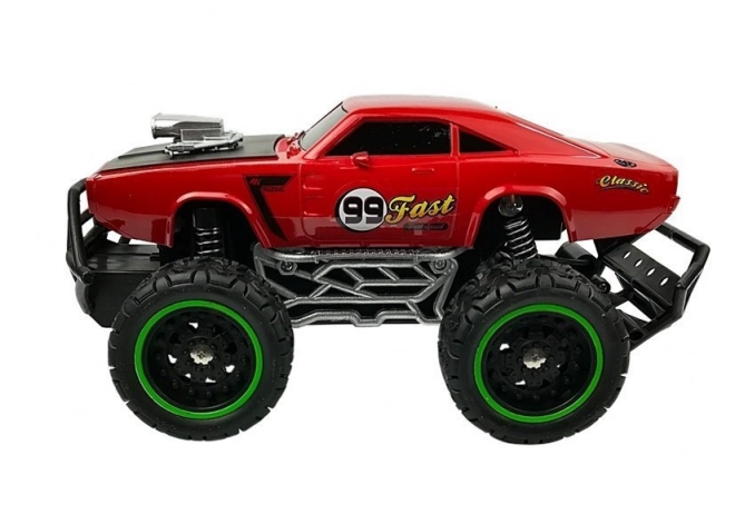 Rode op afstand bestuurbare terreinwagen R/C
