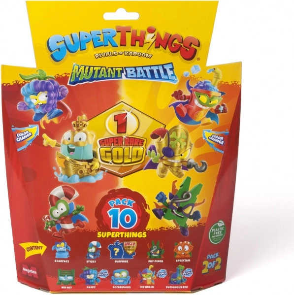 SuperThings Mutant Battle figuurtjes 10 stuks