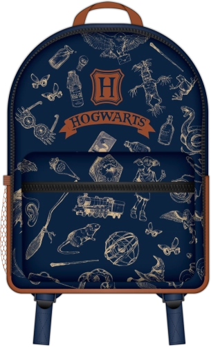 Harry Potter rugzak marineblauw en goud
