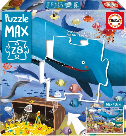Educa puzzel Onderwaterwereld 28 stukjes