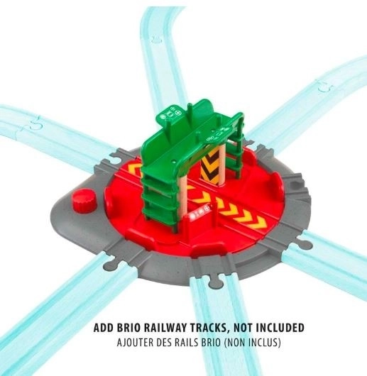 Brio draaischijf en figuurtje