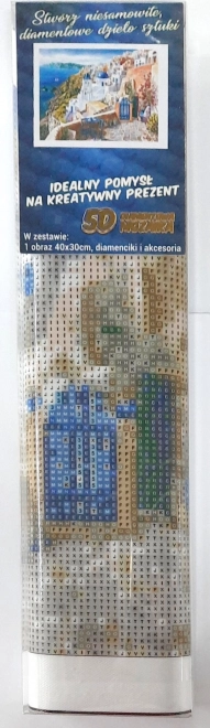 Norimpex Diamanten schilderen Santorini 30x40cm