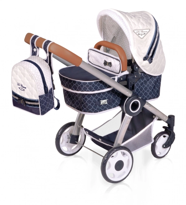 DeCuevas 80537 Opvouwbare poppenwagen 3 in 1 met rugzak TOP Collectie 2020 - 70 cm