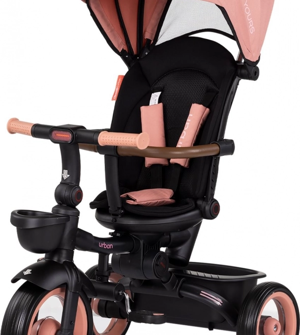Driewieler 2-in-1 met kap Urban Pink Marshmallow