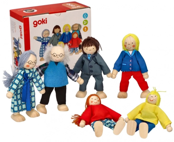 GOKI Familie - houten poppenhuisjes