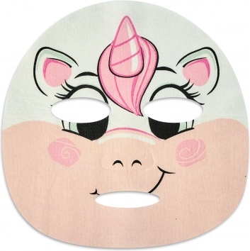 Hydraterend masker voor kinderen met een eenhoornmotief