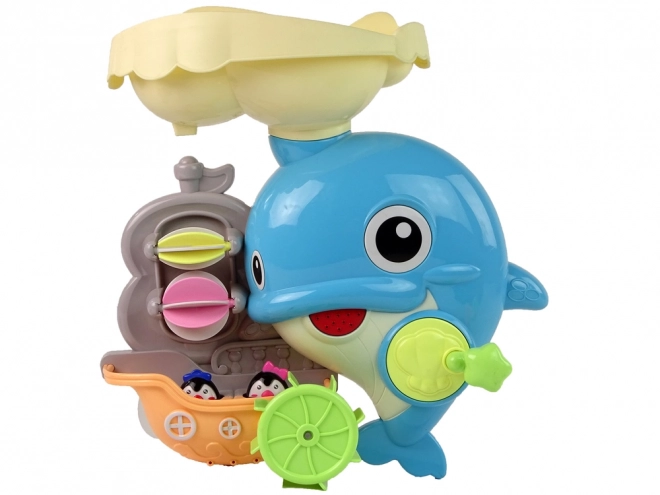 Leuke watertoy Dolfijn voor in bad