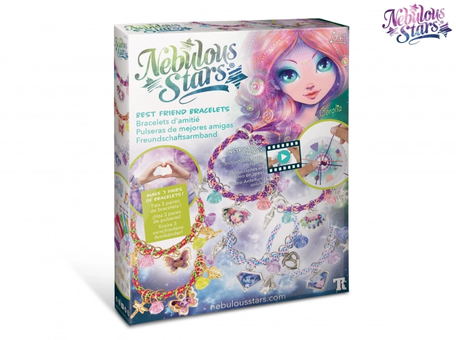 Nebulous Stars Vriendschapsarmbanden Coralia set