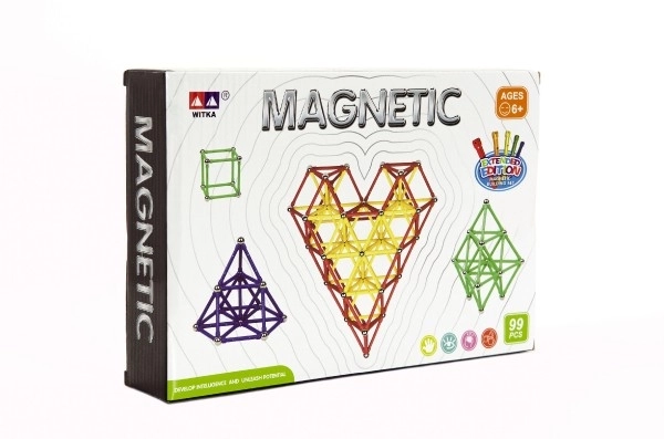 Magnetische bouwset - 99 stuks