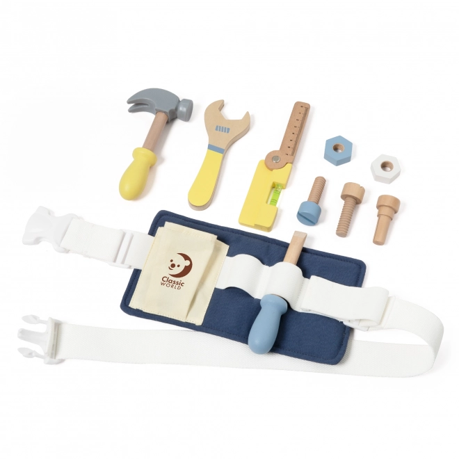 Set van kleine klusjesman met gereedschap van Classic World