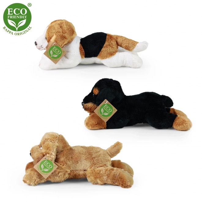 Pluchen hond 18 cm milieuvriendelijk