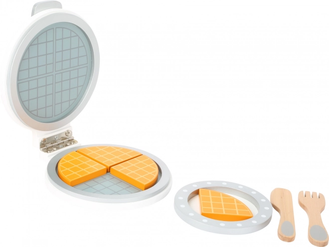 houten wafelijzer met accessoires small foot