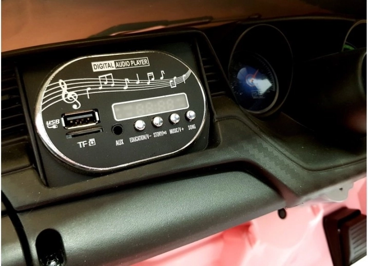 Multimedia en verlicht dashboard