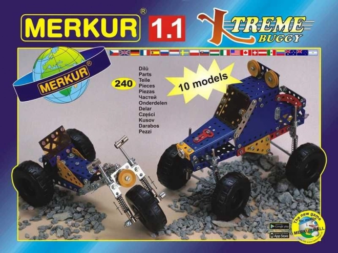 Merkur 1.1 Voertuigbouwpakket - 240 onderdelen