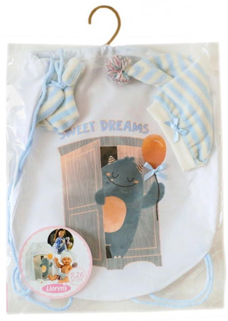 Kleding voor pop baby New Born met accessoires