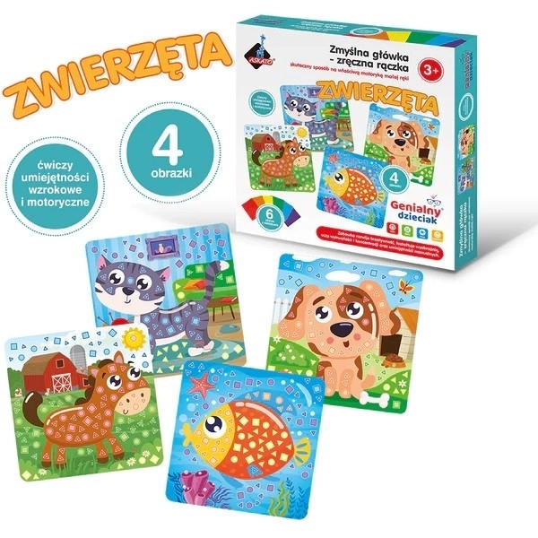 Uitsteekvormen Set Geniaal Kind Handige Handjes - Dieren
