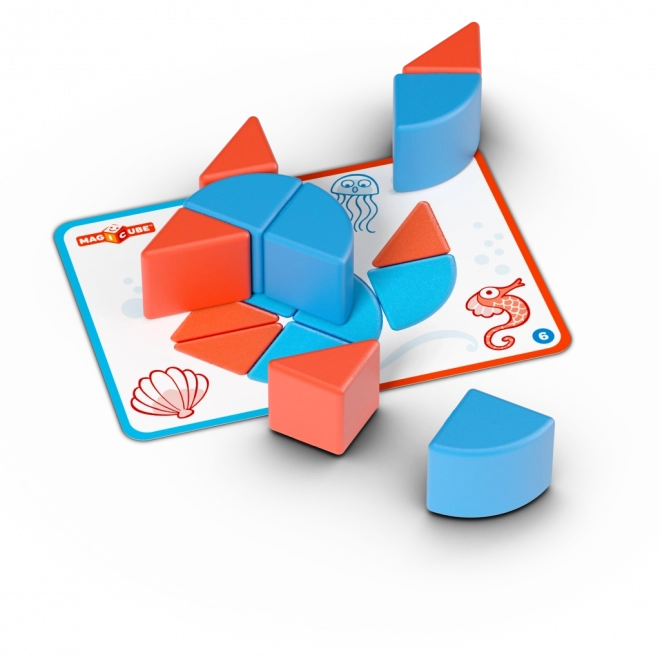 Geomag Magicube Blokken&Kaarten 16 stuks
