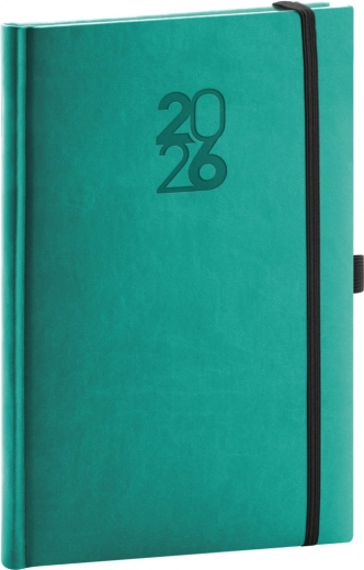 Weekagenda Notique Aprint Top 2026 turkoois 15 x 21 cm