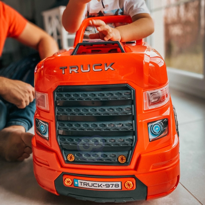 Woopie Grote vrachtwagen bouwset met accessoires