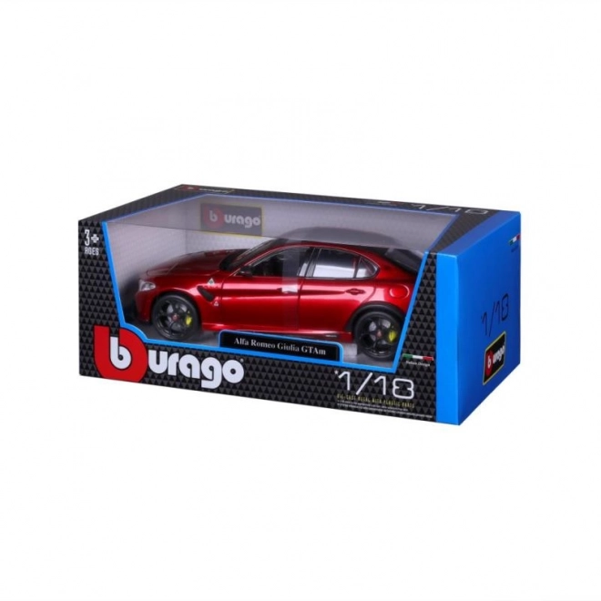 Bburago 1:18 Plus - Alfa Romeo Giulia GTAm - Met Rood