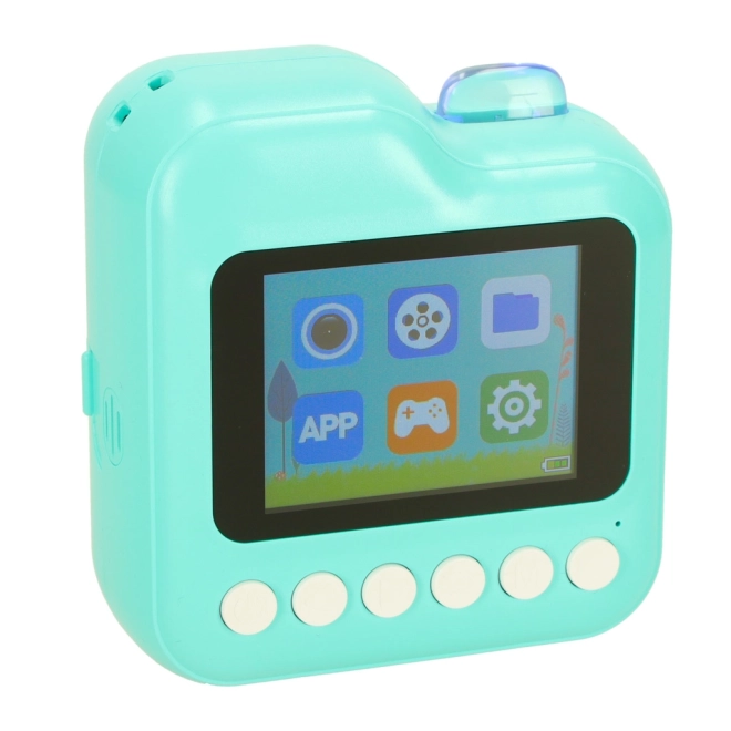 Kinderen instant camera met thermoprint 24MP met 1GB geheugen – groen