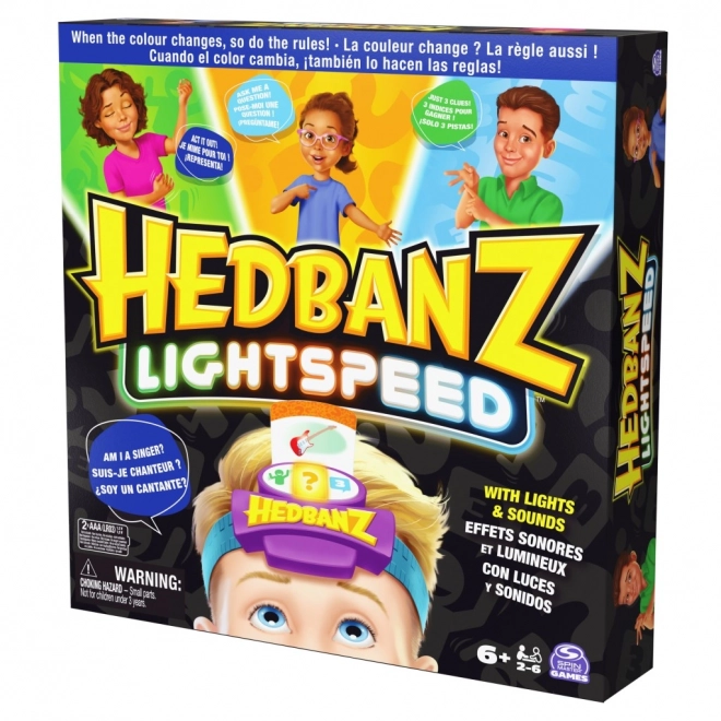 Gezelschapsspel Hedbanz lightspeed