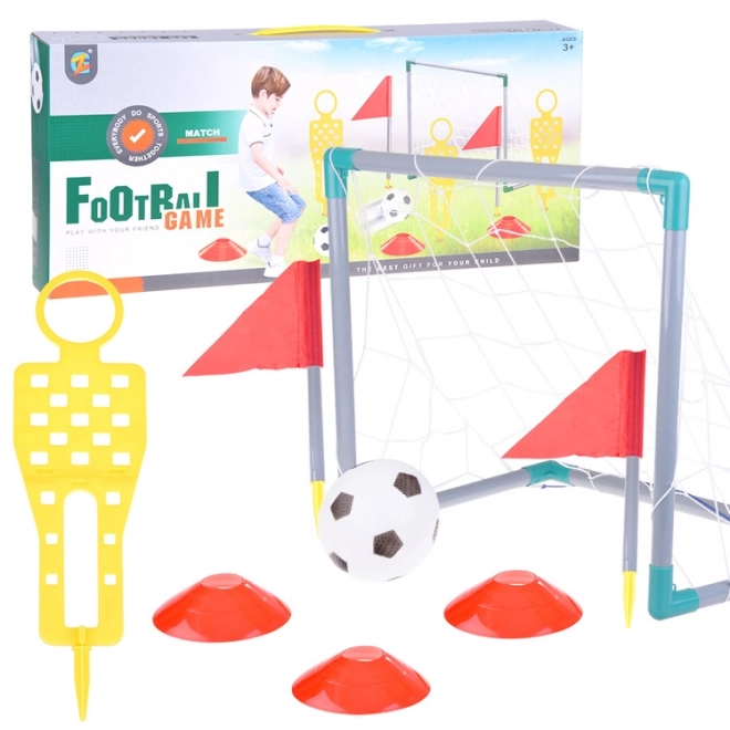 Voetbaldoel voor kinderen met accessoires