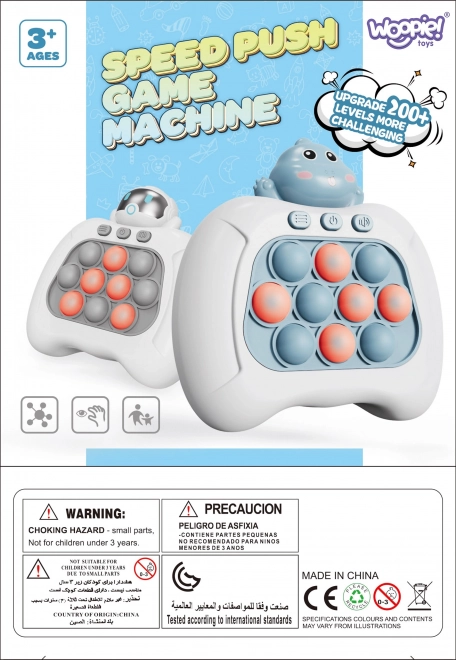 Woopie anti-stress spel POP IT Dino groen